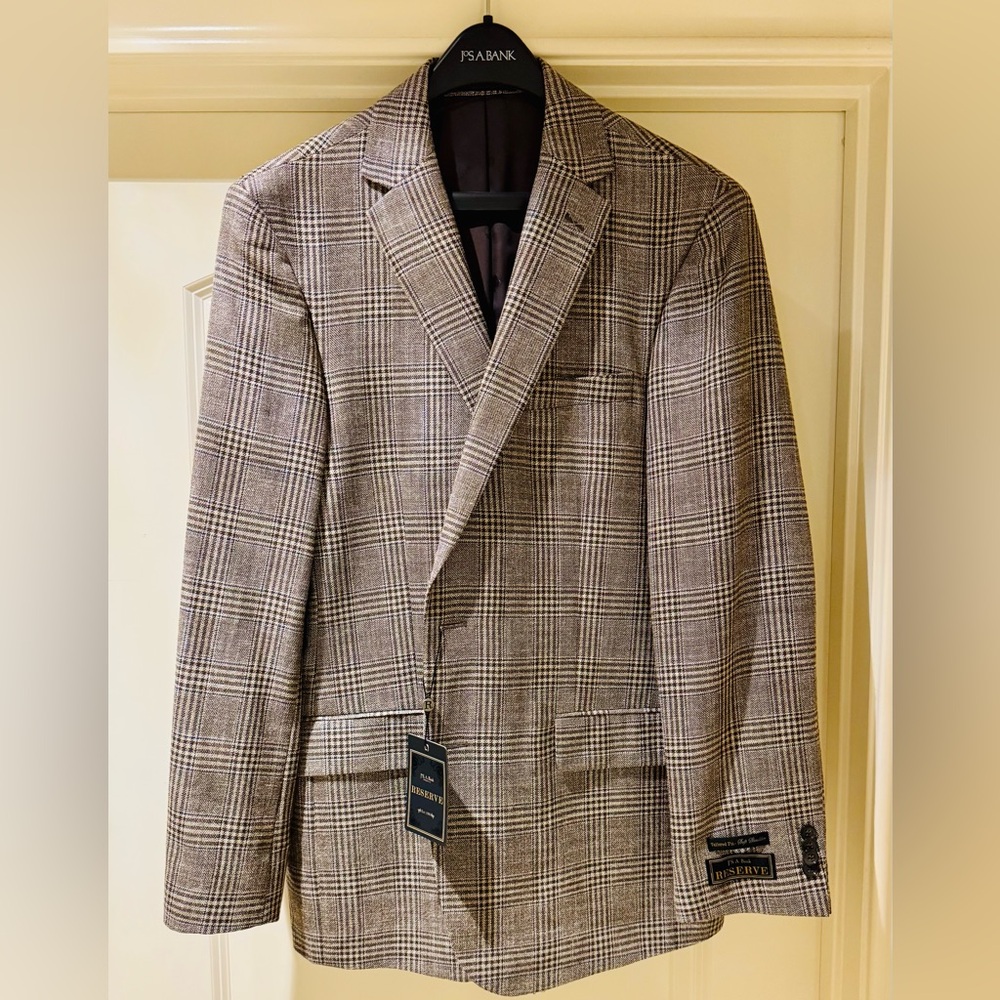 Jos. A. Bank Brown Sport Coat with Classic Tailoring